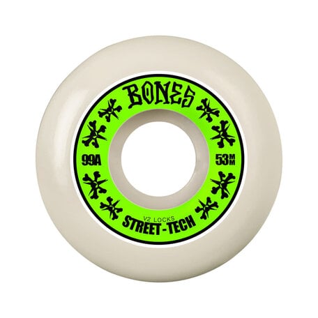 Bones RB STF V2 Locks 99A Wheels White
