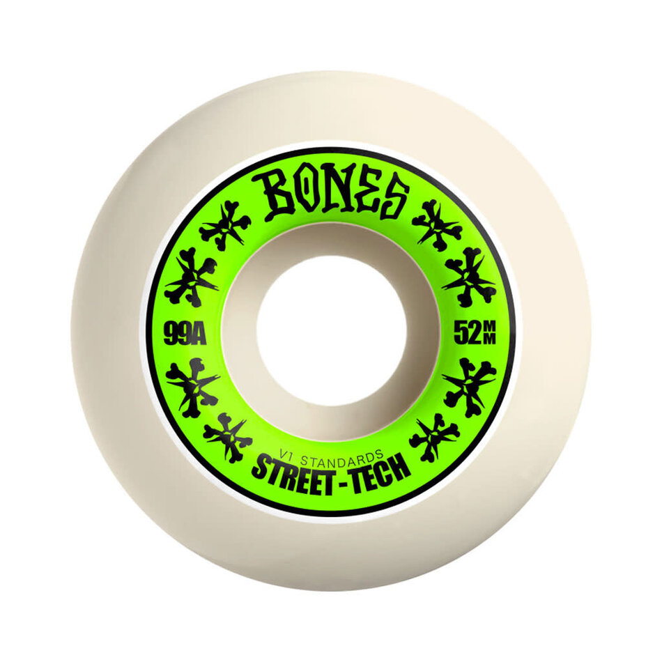 Bones RB STF V1 Standard 99A Wheels White