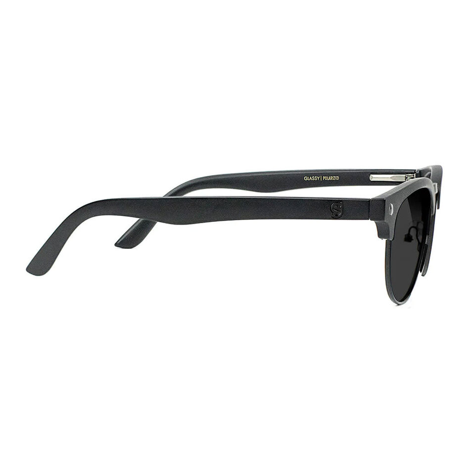 Glassy Morrison Premium Polarized Sunglasses Matte Blackout