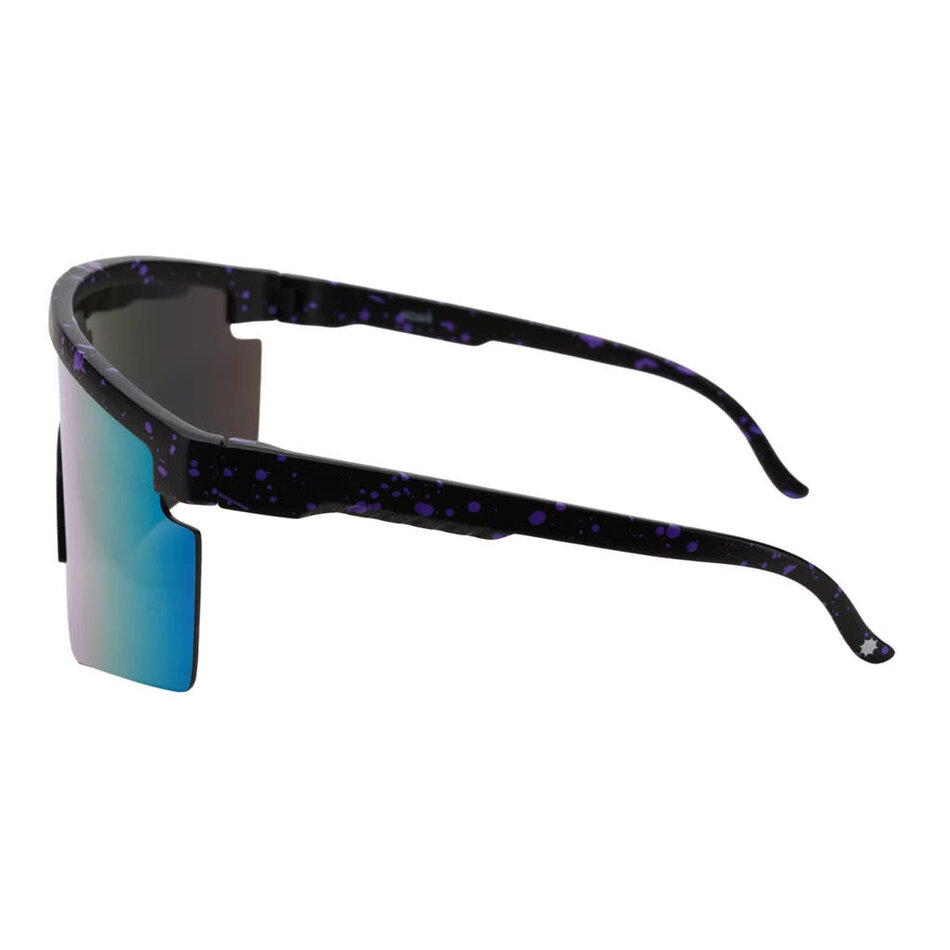 Glassy Mojave Sunglasses Purple/Orange Mirror
