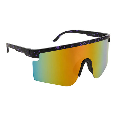 Glassy Mojave Sunglasses Purple/Orange Mirror