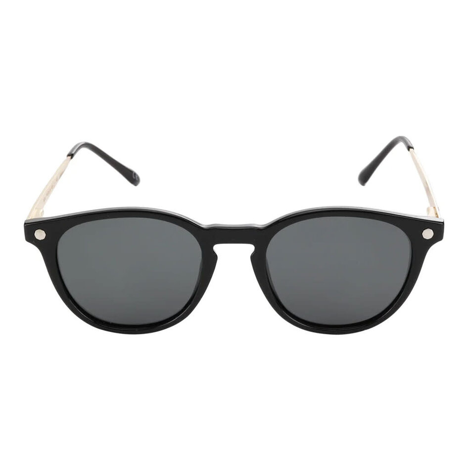 Glassy Aria Premium Polarized Sunglasses Black/Gold Mirror