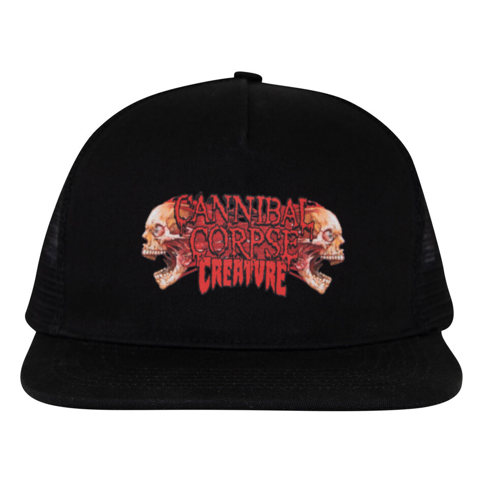 Creature x Cannibal Corpse Snapback Hat Black