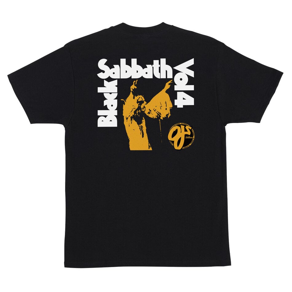OJ Listen To Black Sabbath Heavyweight T-Shirt Black