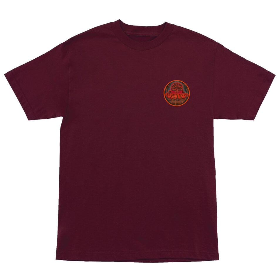 Creature Lost At Sea Heavyweight T-Shirt Maroon