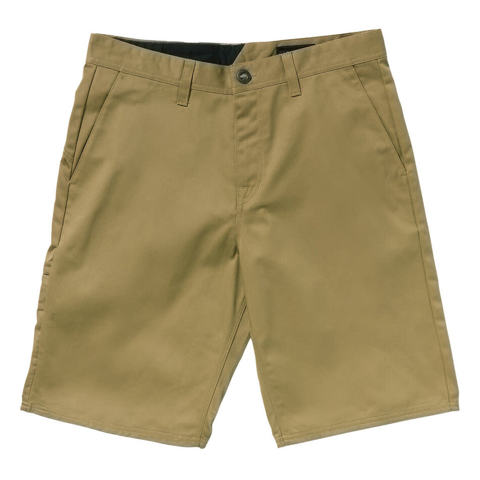 Volcom Frickin Chino Short Dark Khaki