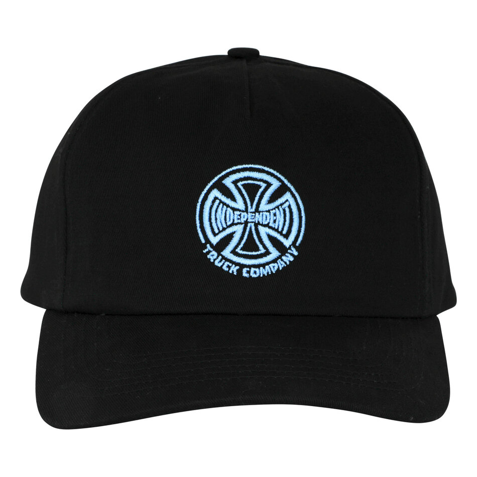 Independent Truck Co Legacy Embroidered Snapback Unstructured Hat Black