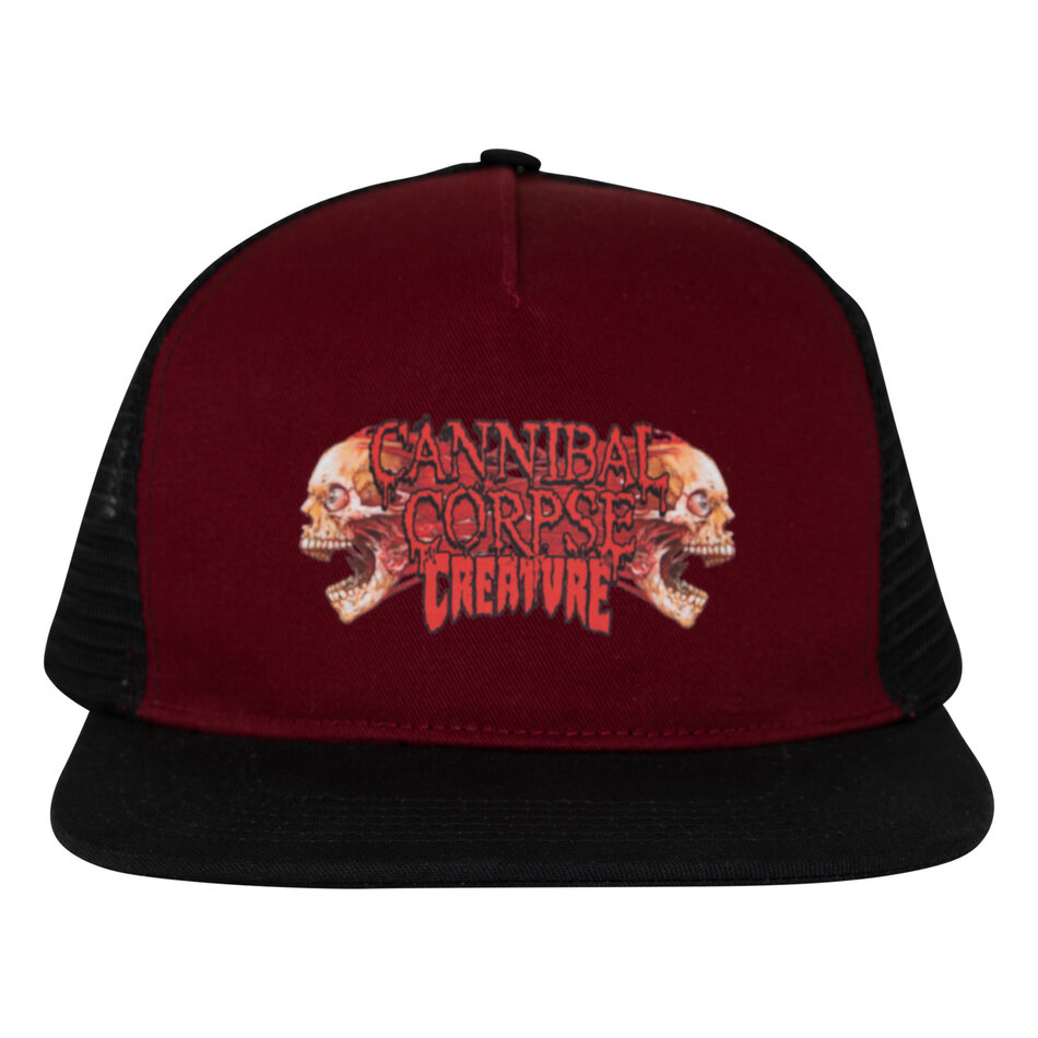 Creature x Cannibal Corpse Snapback Hat Cardinal