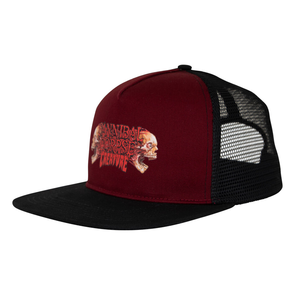 Creature x Cannibal Corpse Snapback Hat Cardinal