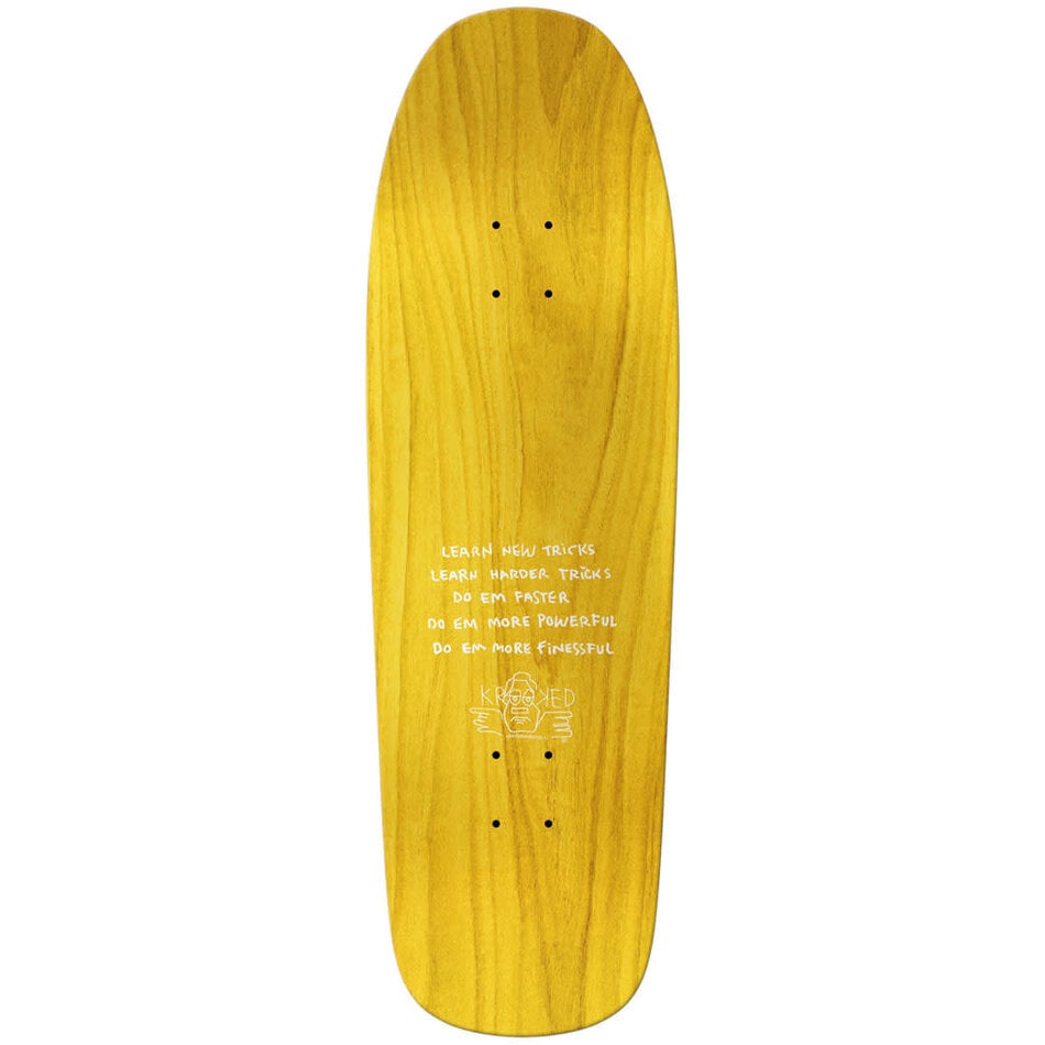 Krooked Mark Gonzales Hard2Hitt Shape Deck