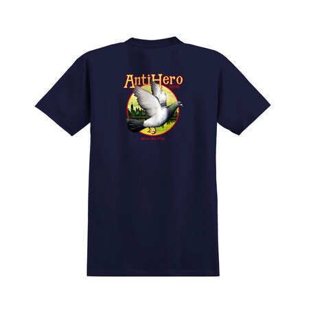 Anti Hero Homers Premium T-Shirt Light Navy