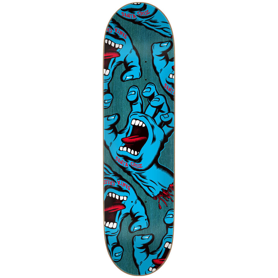 Santa Cruz Screaming Hand Crowded Deck
