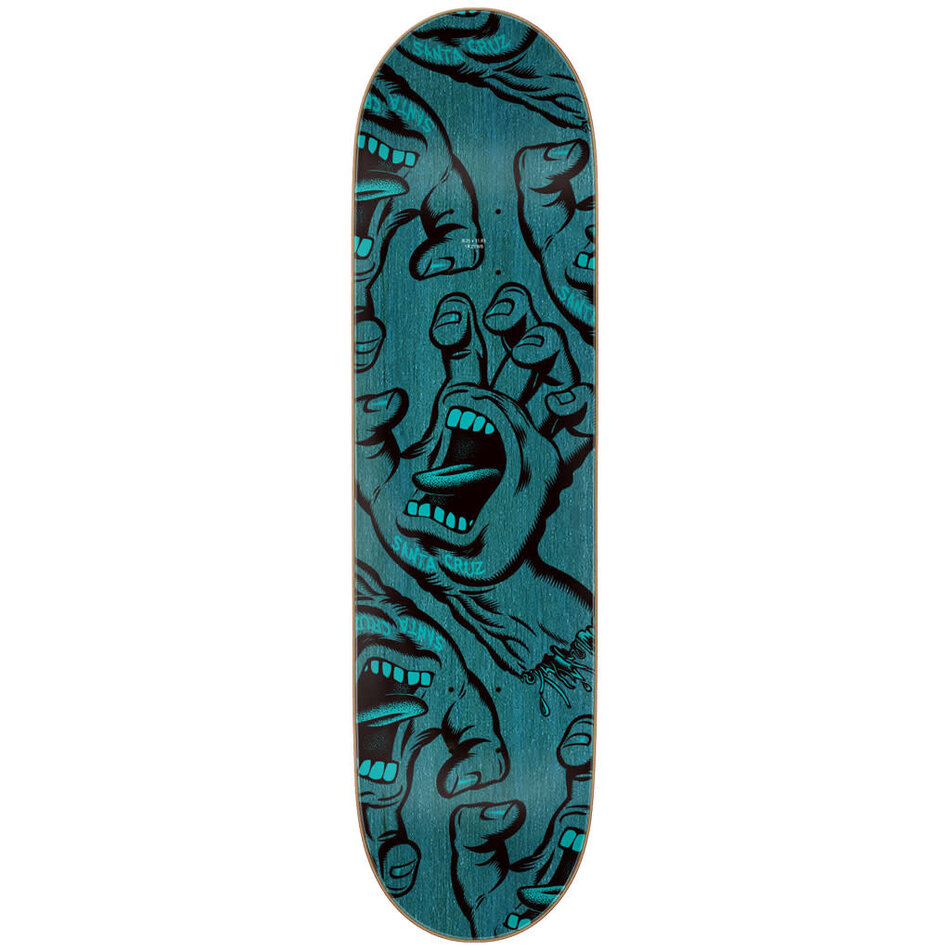 Santa Cruz Screaming Hand Crowded Deck