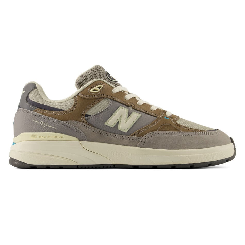 New Balance Numeric 933 Grey/Olive/White
