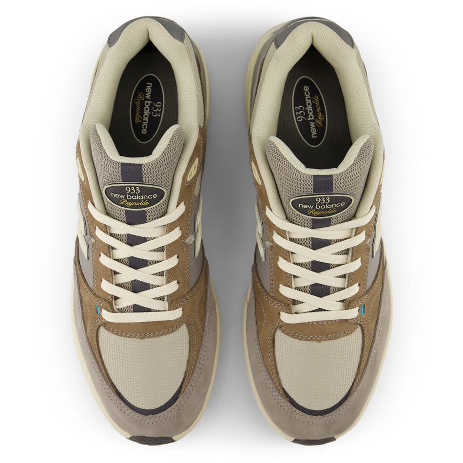New Balance Numeric 933 Grey/Olive/White