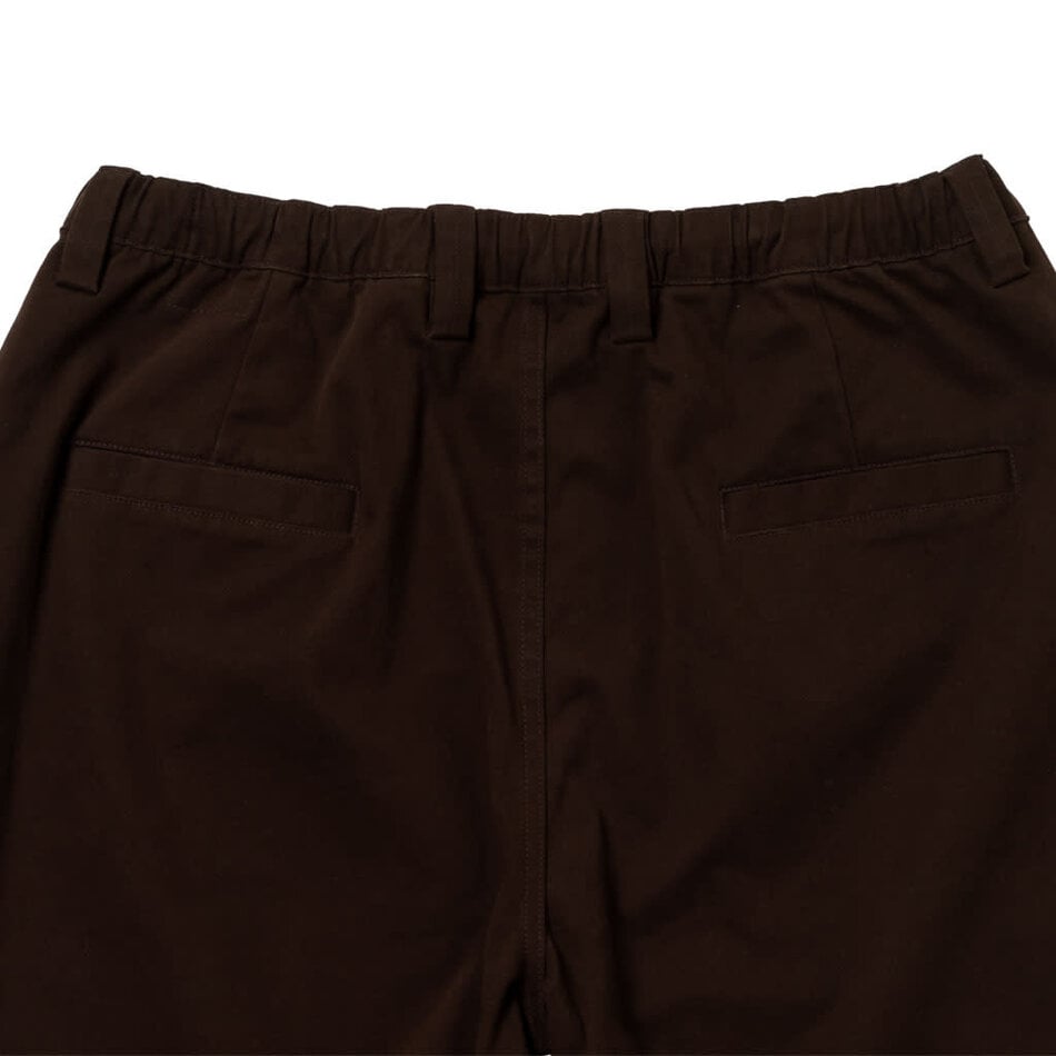 Krooked Eyes Twill Shorts Brown