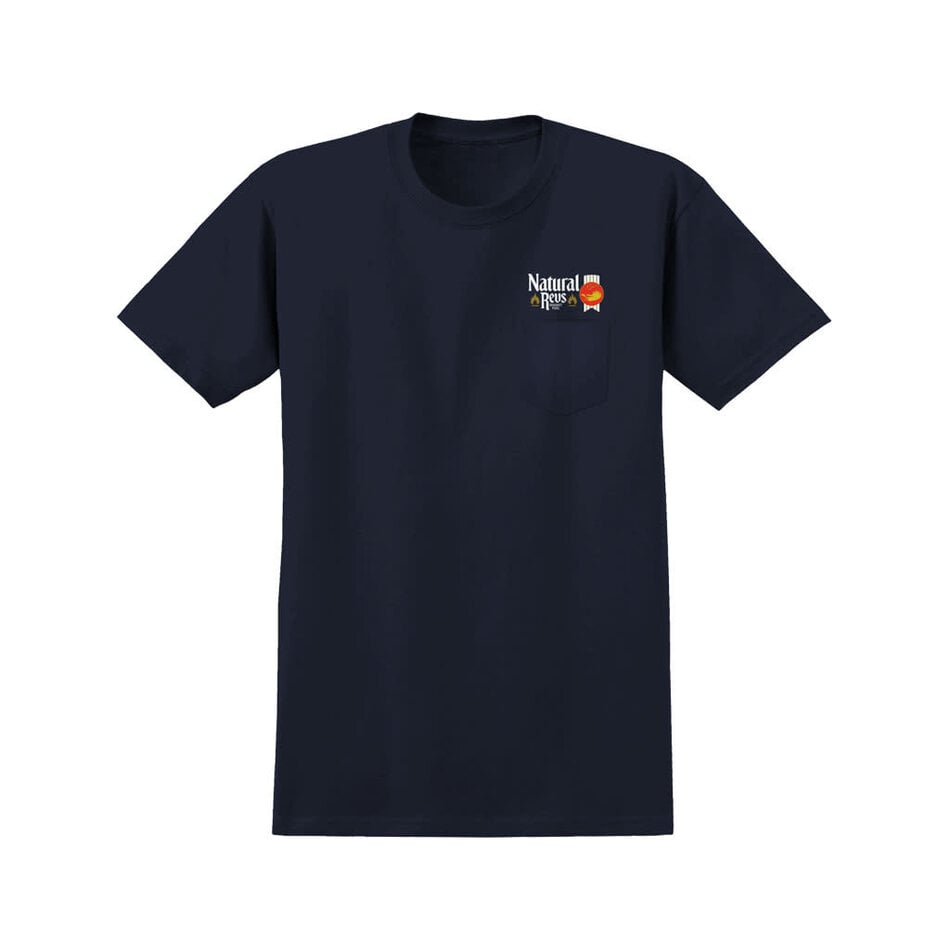 Anti Hero Natty Revs Pocket T-Shirt Navy