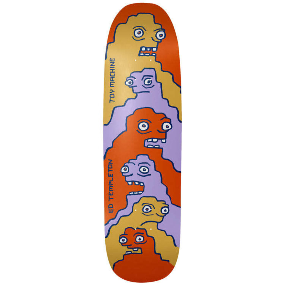 Toy Machine Ed Templeton Glob Shaped Deck