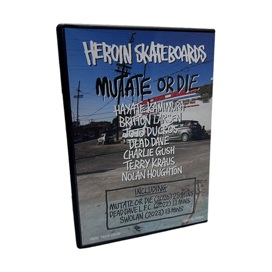Heroin Mutate Or Die DVD