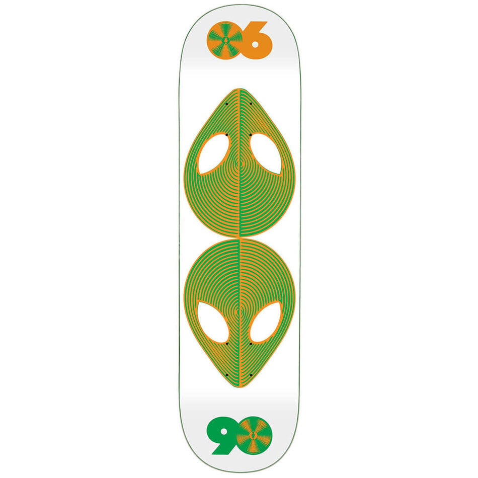 Alien Workshop Scanner Twin Deck White