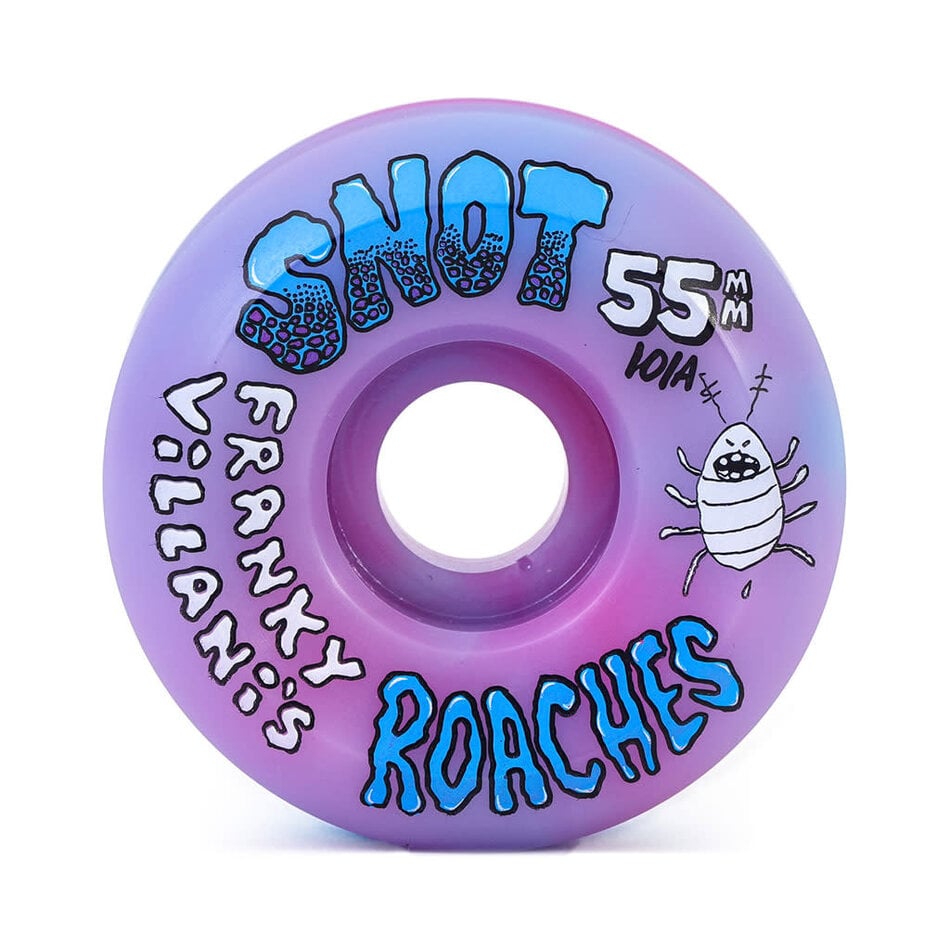Snot Franky Villani Roaches 101A Swirl Wheels Blue/Pink