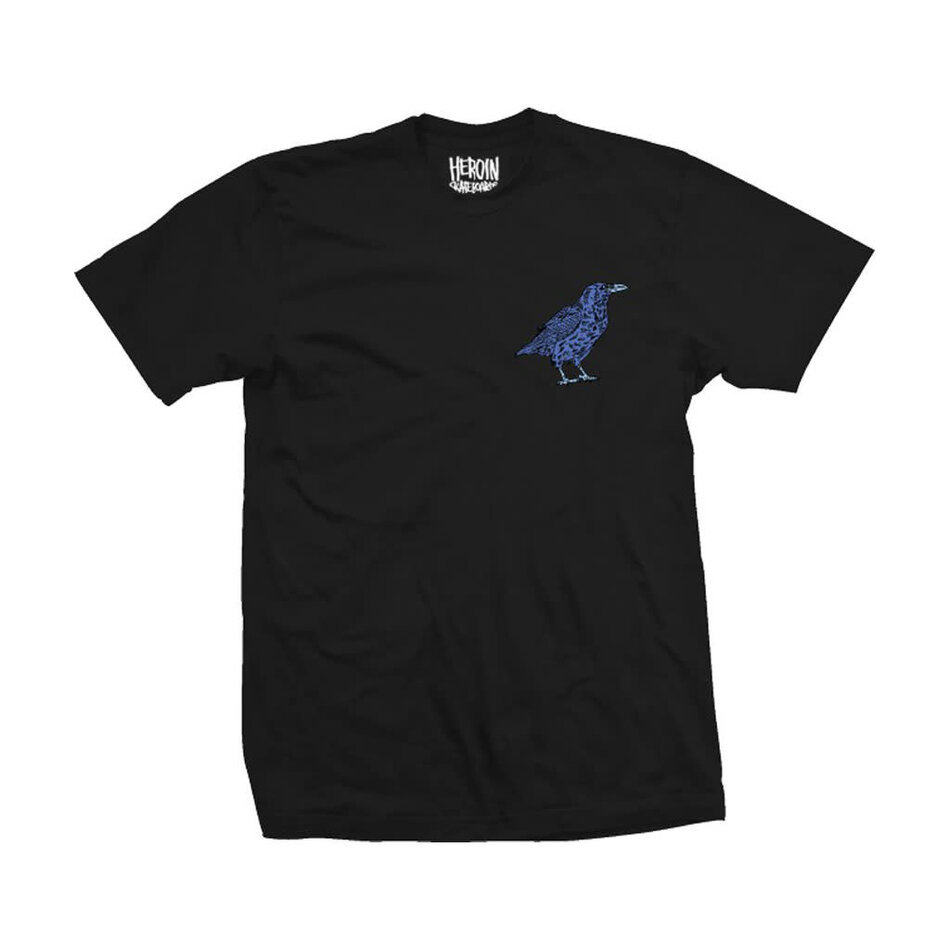Heroin Crow T-Shirt Black