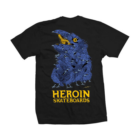 Heroin Crow T-Shirt Black