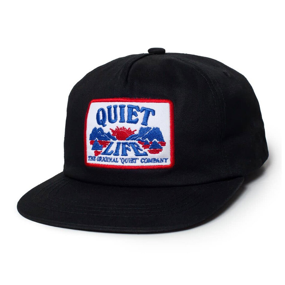 The Quiet Life Sunset Patch Hat Black