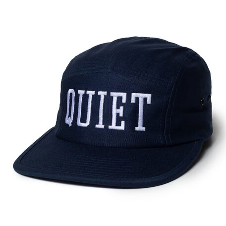 The Quiet Life QUIET 5-Panel Camper Hat Navy