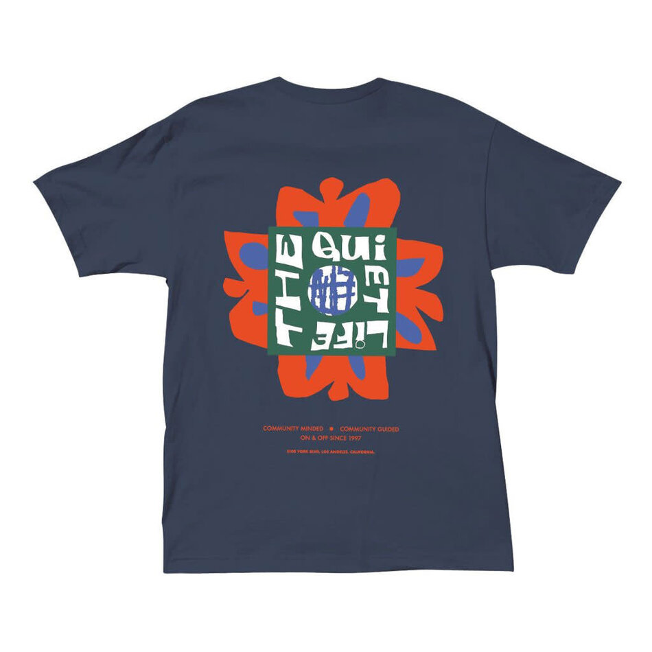 The Quiet Life Community Minded T-Shirt Navy