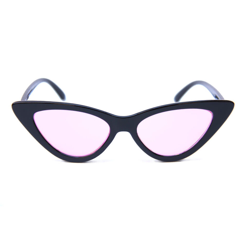 Happy Hour Space Needle Sunglasses Black/Pink
