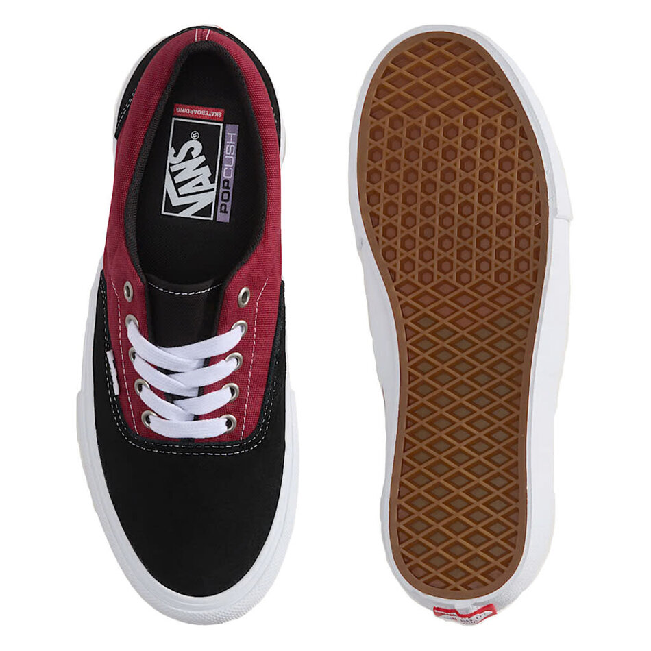 Vans Skate Era Black/Dark Red