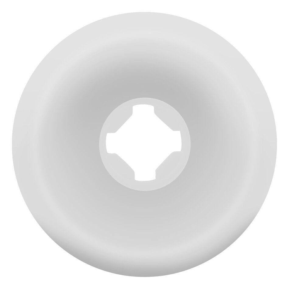 Santa Cruz Bullet Riot Vomit Wheels 97A White