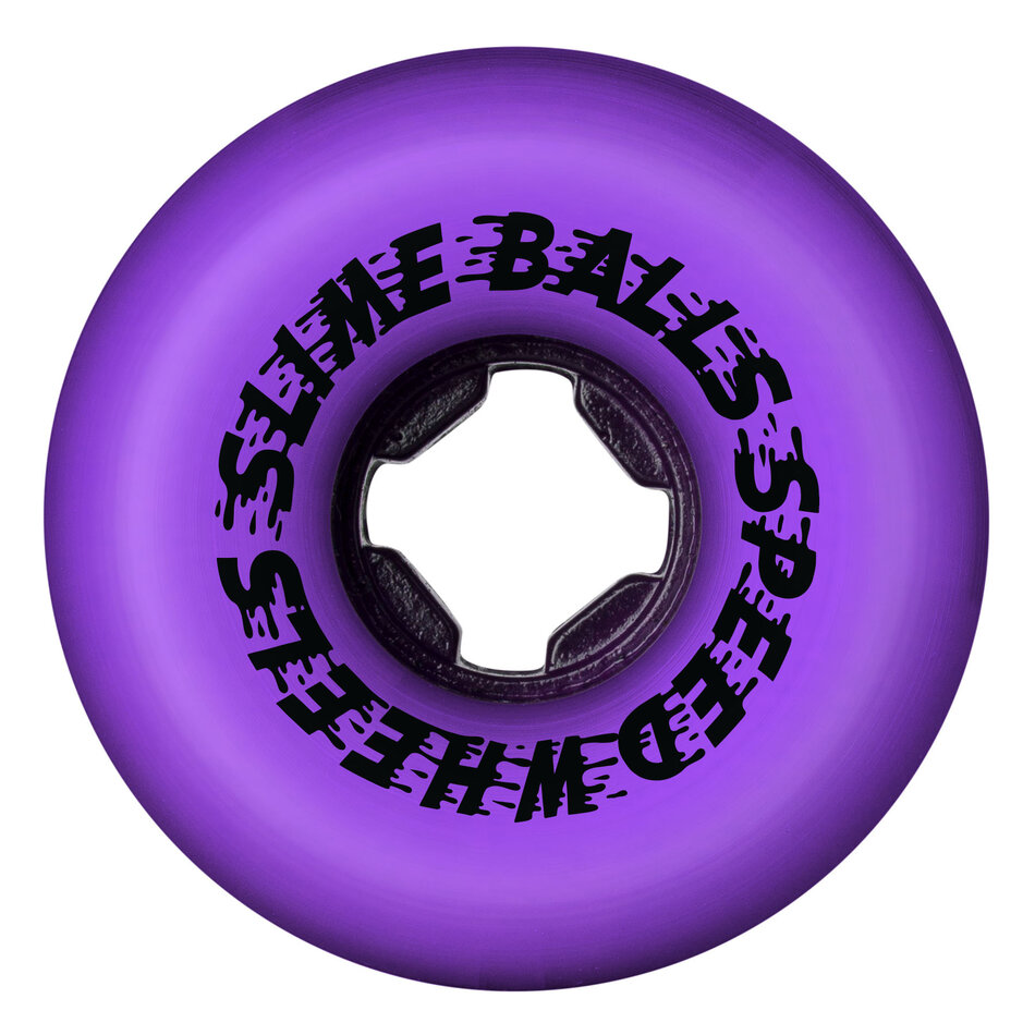 Santa Cruz Bam Margera Slime Balls Hardline Wheels 95A Purple