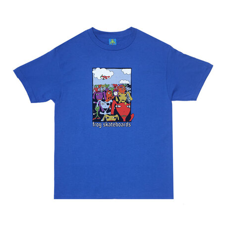 Frog Party Monster T-Shirt Royal Blue