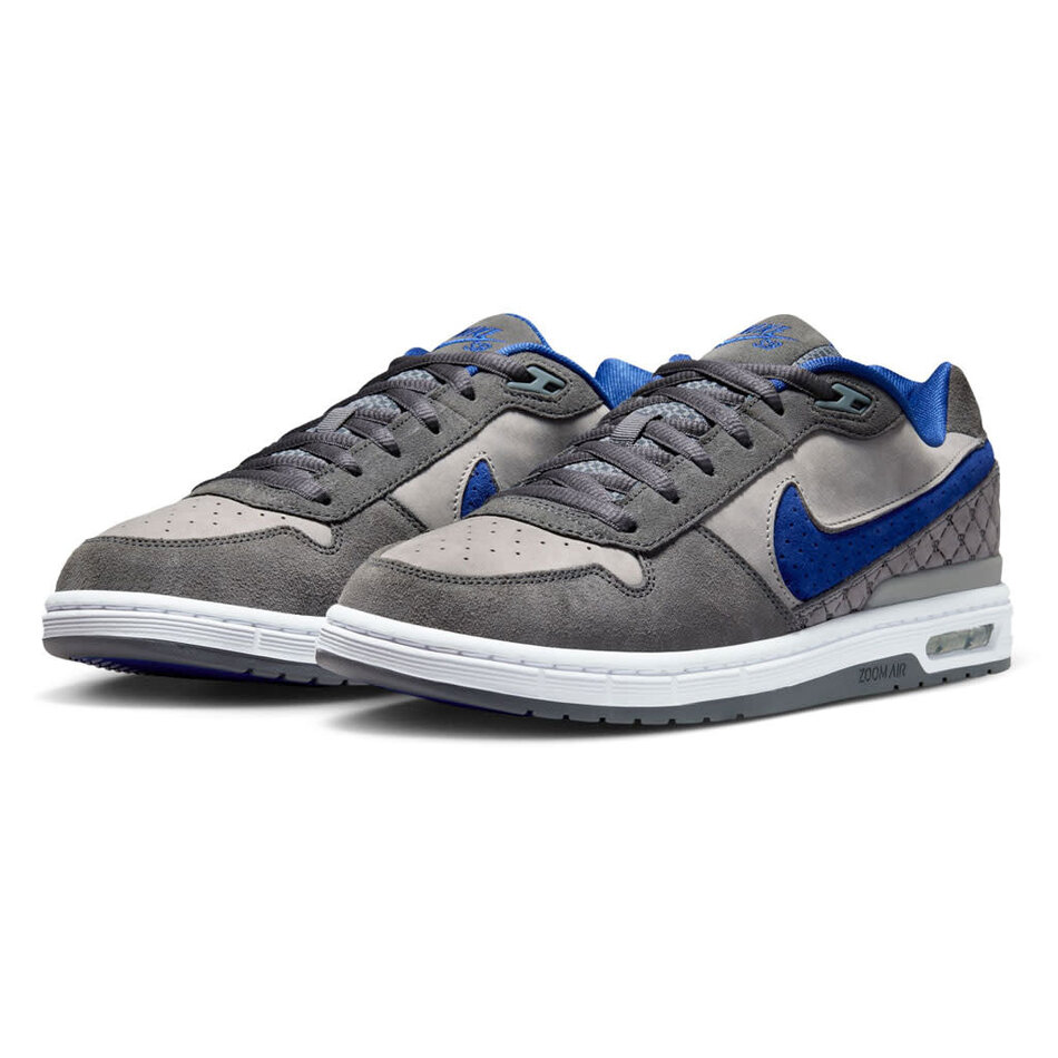 Nike SB Paul Rodriguez Low Flint Grey/Deep Royal Blue-Flint Grey
