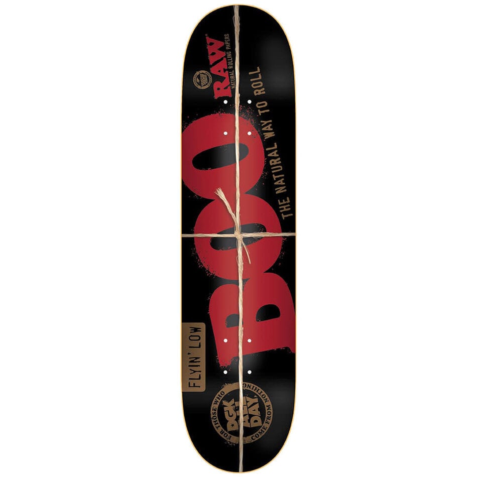 DGK Boo Johnson Raw Deck Black