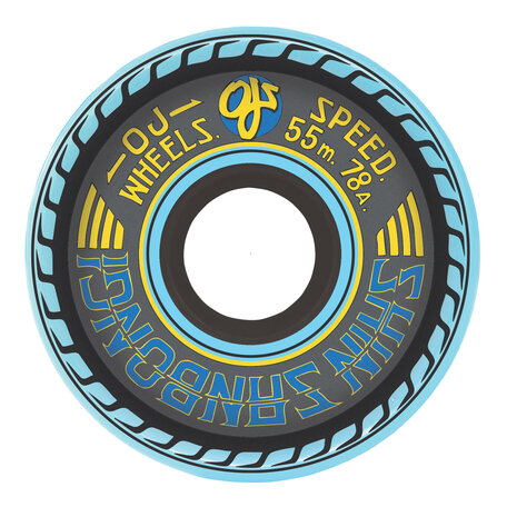 OJ Shin Sanbongi  Super Juice Mini 78A Wheels Blue