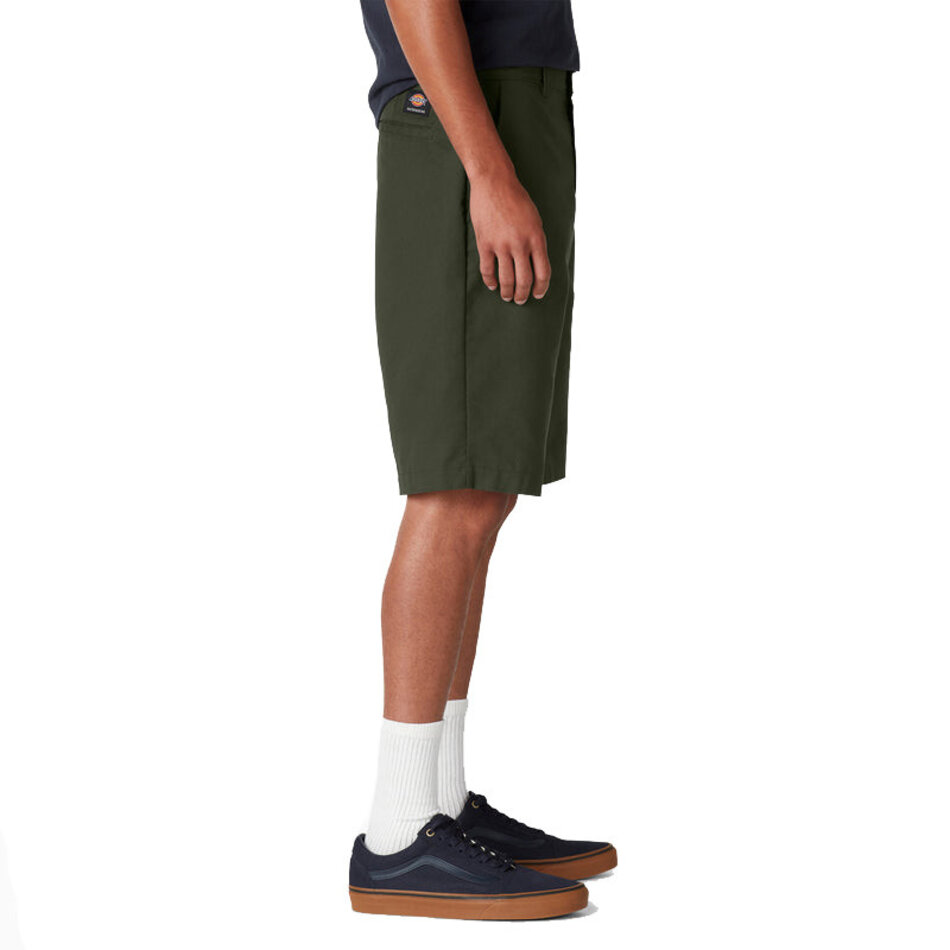 Dickies Skateboarding Slim Shorts 11" Olive Green