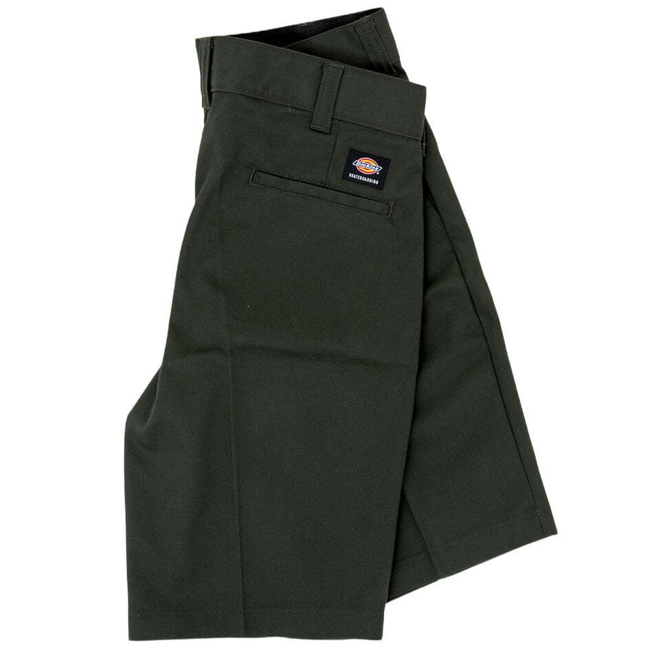 Dickies Skateboarding Slim Shorts 11" Olive Green