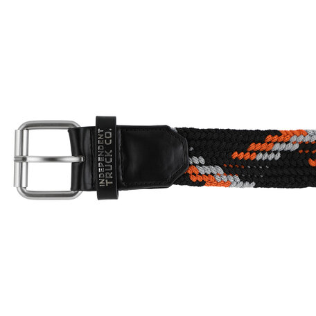 Independent Built to Grind Cord Belt Black/Orange