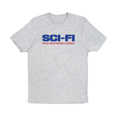 Sci-Fi Fantasy Fantasy World T-Shirt Heather Grey