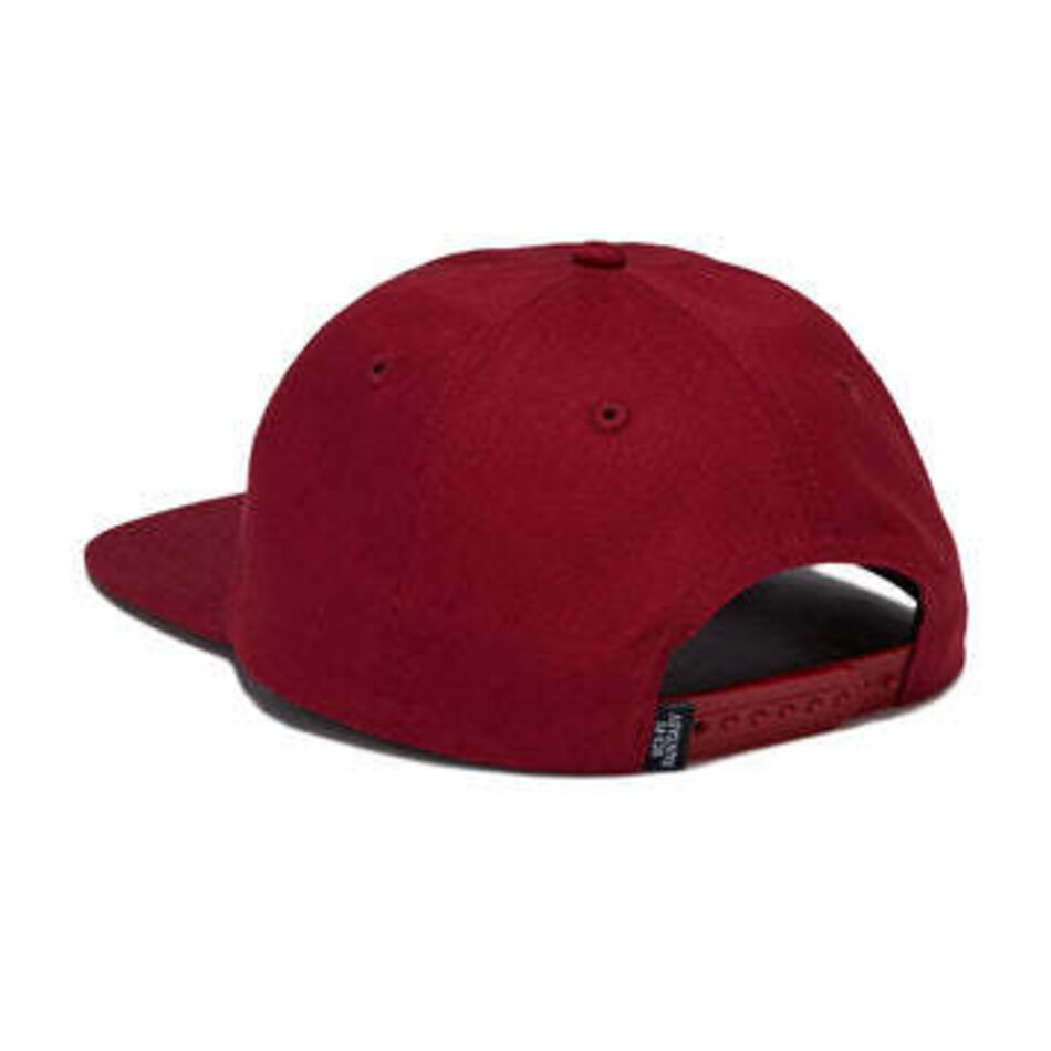Sci-Fi Fantasy Herringbone Logo Snapback Hat Red