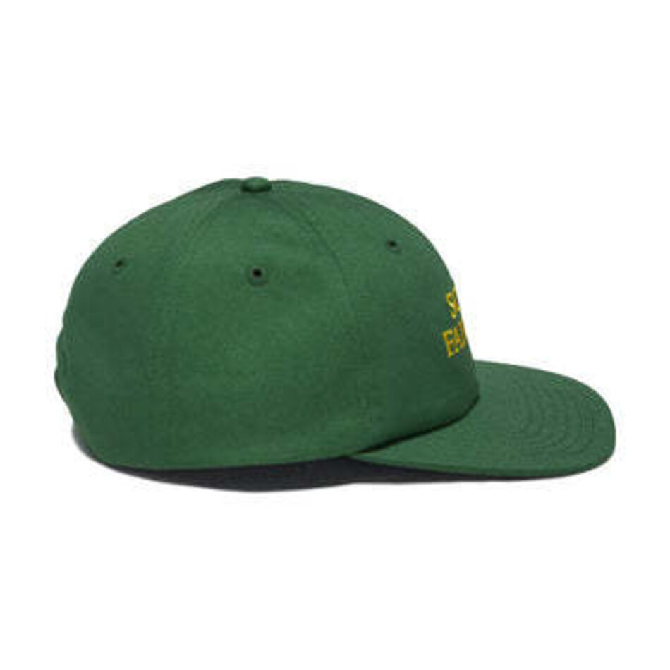 Sci-Fi Fantasy Herringbone Logo Snapback Hat Green
