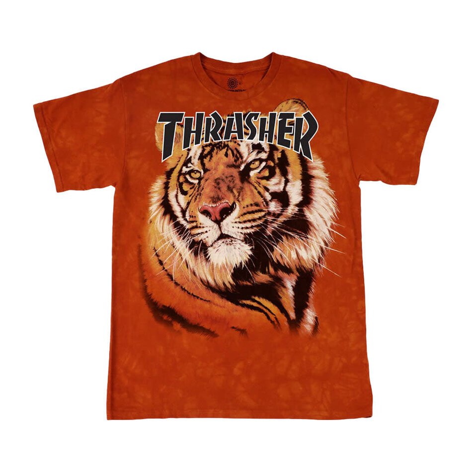 Thrasher x Mountain Tiger T-Shirt Orange