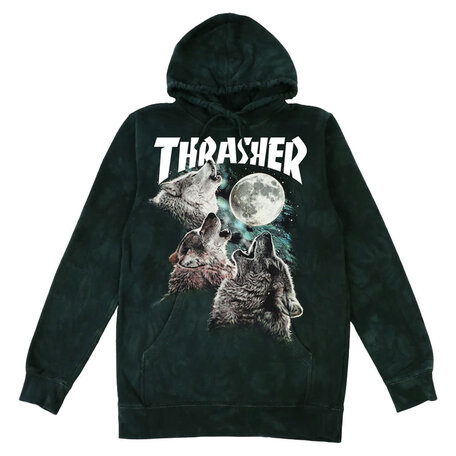 Thrasher x Mountain Wolves Hoodie Black