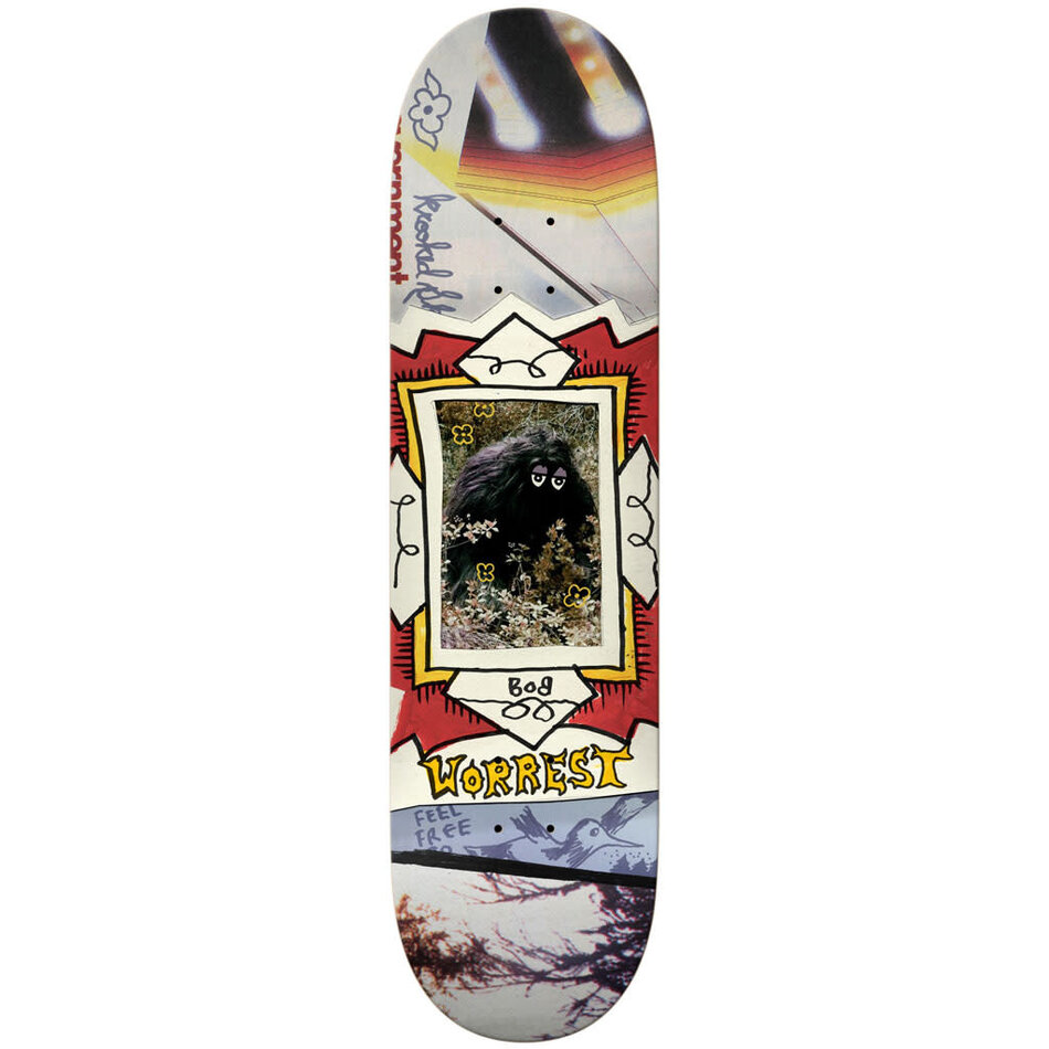 Krooked Bobby Worrest Bigfoot Twin Tail Slick Deck