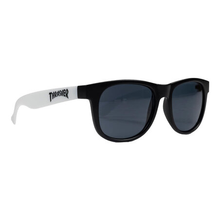 Thrasher Logo Sunglasses Black/White