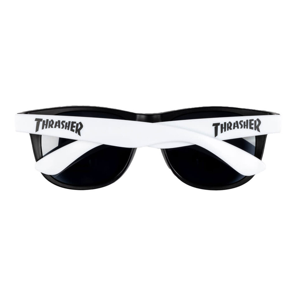Thrasher Logo Sunglasses Black/White