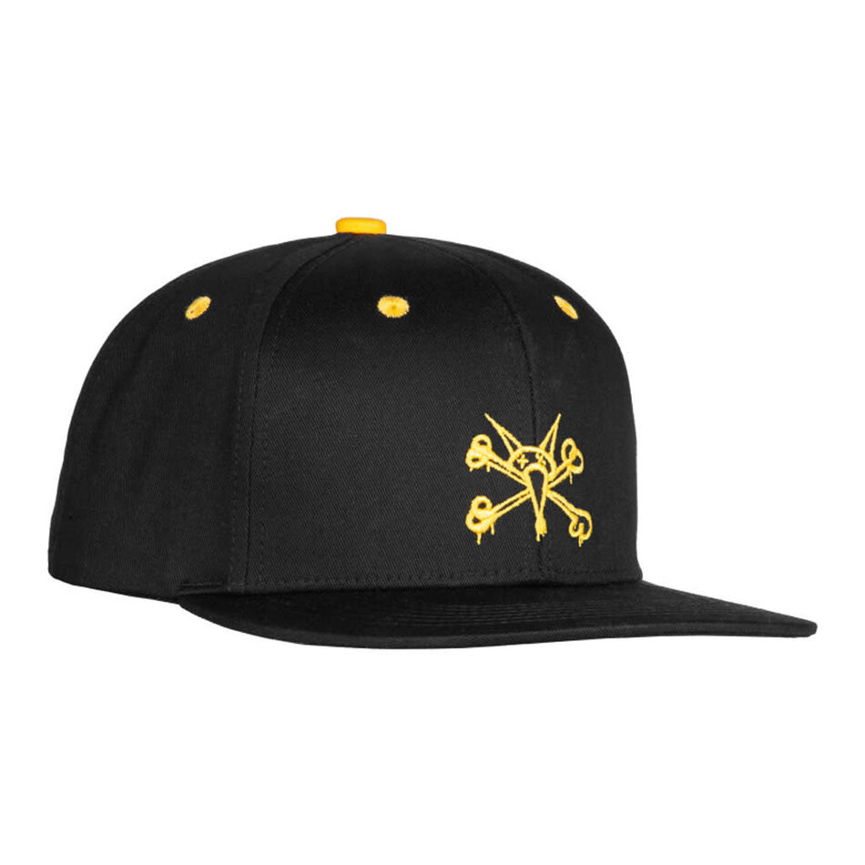 Bones Wheels Vato Rat Trucker Hat Black/Yellow